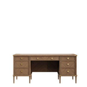 Стол письменный 12.3 Honfleur Капучино/Cappuccino ручка Латунь